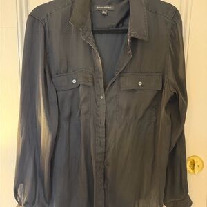 Banana Republic Black button up